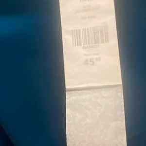 Size medium blue dress tags still on